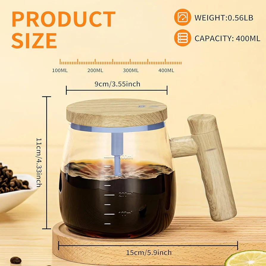 Personalized Self Stirring Mug