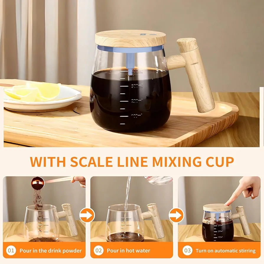 Personalized Self Stirring Mug