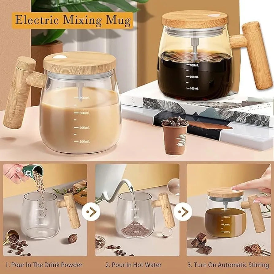 Personalized Self Stirring Mug