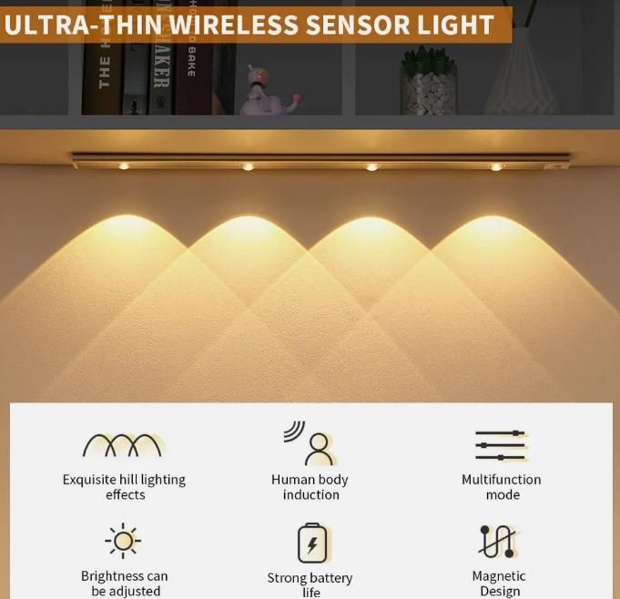 LED PIR Motion Sensor Cabinet