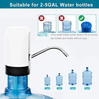 Automatic Wireless Water Bottle Dispenser Pump