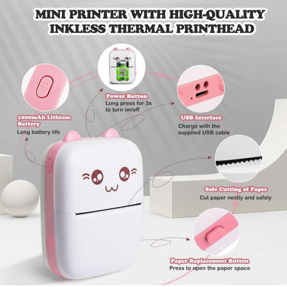 Mini Portable Thermal Printer
